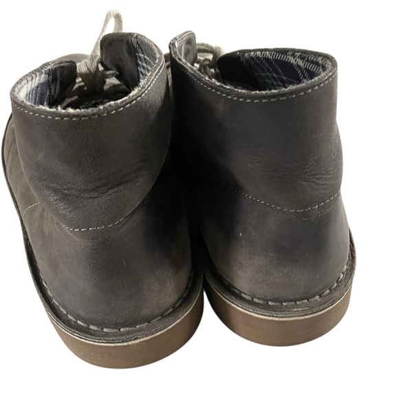Clarks Bushacre II Chukka Boots 10.5 M Gray suede Lace Up Ankle - Picture 3 of 7